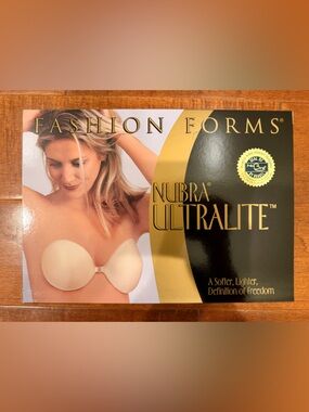 NuBra Ultralite Adhesive Strapless Bra - Beige